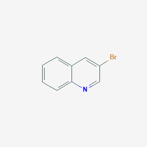 molecular formula C9H6BrN B021735 3-Bromoquinoline CAS No. 5332-24-1