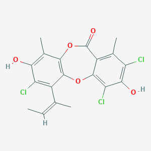 molecular formula C19H15Cl3O5 B021738 Nornidulin CAS No. 33403-37-1