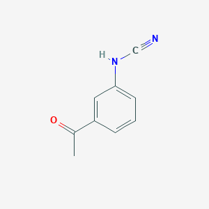 Cyanamide, (3-acetylphenyl)-(9CI)