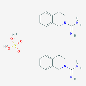 molecular formula C20H28N6O4S B021746 Debrisoquin Sulfate CAS No. 581-88-4