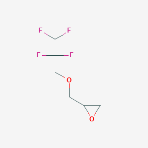 molecular formula C6H8F4O2 B021748 ((2,2,3,3-Tetrafluoropropoxy)methyl)oxirane CAS No. 19932-26-4