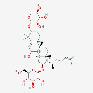 molecular formula C41H68O12 B217561 Hebevinoside VI CAS No. 101365-08-6