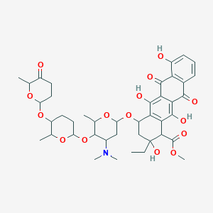 molecular formula C18H26Mn 10* B217573 Epelmycin A CAS No. 107807-25-0