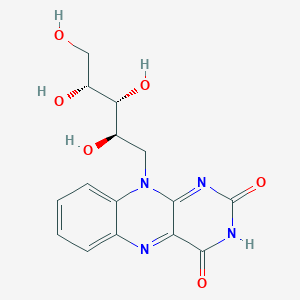 molecular formula C17H22N4O6 B217575 4a,5-Dihydroriboflavin CAS No. 101652-10-2