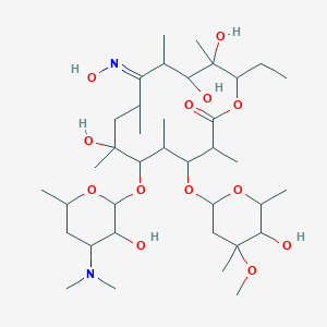 molecular formula C37H68N2O13 B021758 Erythromycin oxime CAS No. 13127-18-9