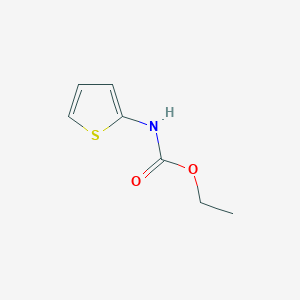 molecular formula C7H9NO2S B021765 2-Thienylcarbamic acid ethyl ester CAS No. 105995-16-2