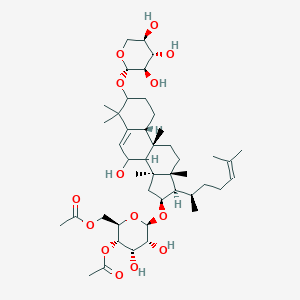 molecular formula C45H72O14 B217665 Hebevinoside VII CAS No. 101770-14-3