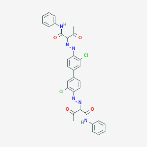 molecular formula C32H26Cl2N6O4 B021781 Diarylanilide Yellow CAS No. 6358-85-6