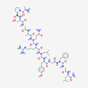 molecular formula C61H94N18O16 B217852 Allatostatin 1 CAS No. 110119-33-0