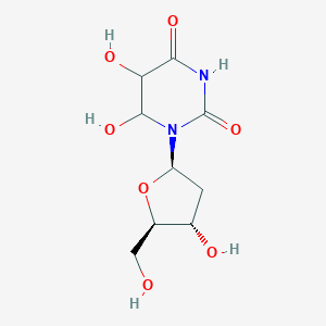 molecular formula C9H14N2O7 B217980 5,6-Dihydroxy-5,6-dihydro-2'-deoxyuridine CAS No. 109525-66-8