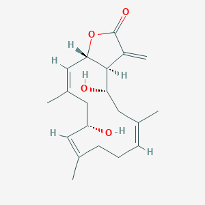 molecular formula C16H24N5NaO16P2 B218013 Kericembrenolide E CAS No. 104992-90-7