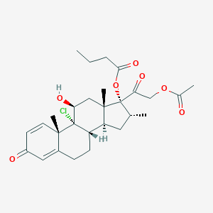 molecular formula C28H37ClO7 B021804 Icometasone enbutate CAS No. 103466-73-5
