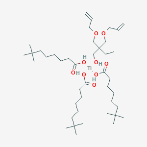Titanium, (2,2-bis((2-propenyloxy-kappaO)methyl)-1-butanolato-kappaO)tris(neodecanoato-kappaO)-