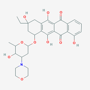 Morpholinoanthracycline MX