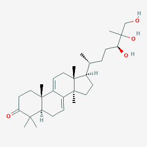 molecular formula C30H48O4 B218136 Ganodermanontriol CAS No. 106518-63-2