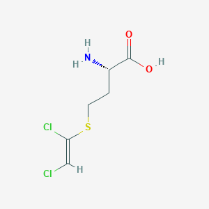 molecular formula C6H9Cl2NO2S B218195 S-(1,2-Dichlorovinyl)-L-homocysteine CAS No. 106400-44-6