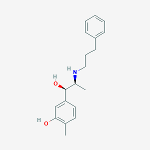 molecular formula C19H25NO2 B218211 Cliropamine CAS No. 109525-44-2