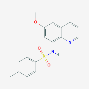 molecular formula C17H16N2O3S B021832 TSQ CAS No. 109628-27-5