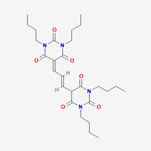 molecular formula C27H40N4O6 B218353 DiBAC4(3) CAS No. 110425-49-5