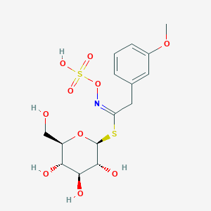 molecular formula C15H21NO10S2 B218448 Glucolimnanthin CAS No. 111810-95-8