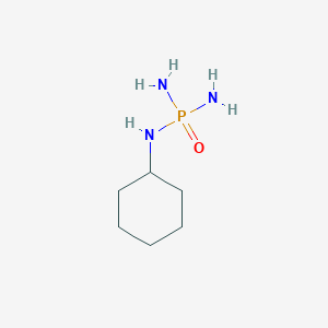 molecular formula C6H16N3OP B021845 N-diaminophosphorylcyclohexanamine CAS No. 25316-51-2