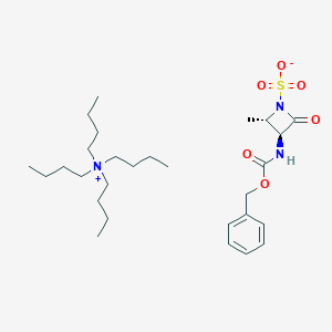 Tetrabutylammonium (2S,3S)-3-{[(benzyloxy)carbonyl]amino}-2-methyl-4-oxoazetidine-1-sulfonate