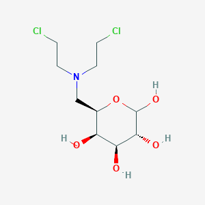molecular formula C10H19Cl2NO5 B021887 Galamustine CAS No. 105618-02-8