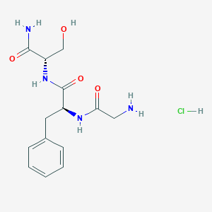 molecular formula C14H21ClN4O4 B021888 Gfsamide CAS No. 103527-34-0
