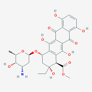 molecular formula C28H31NO12 B218996 ATHR CAS No. 117016-15-6