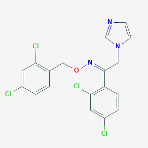 molecular formula C18H13Cl4N3O B021902 奥克西康唑硝酸盐 CAS No. 64211-46-7