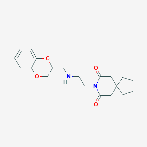 molecular formula C20H26N2O4 B021904 Binospirone CAS No. 102908-59-8