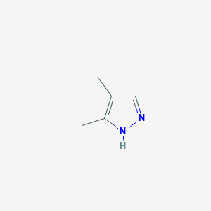 molecular formula C5H8N2 B021910 3,4-二甲基-1H-吡唑 CAS No. 2820-37-3