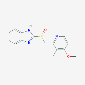 molecular formula C15H15N3O2S B021922 4-Desmethoxypropoxyl-4-methoxy Rabeprazole CAS No. 102804-77-3