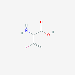 molecular formula C4H6FNO2 B219312 Fluorovinylglycine CAS No. 111581-52-3