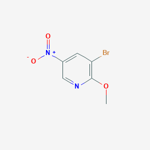 molecular formula C6H5BrN2O3 B021939 3-Bromo-2-methoxy-5-nitropyridine CAS No. 15862-50-7
