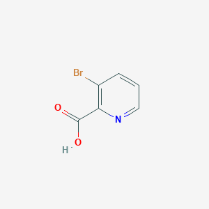 molecular formula C6H4BrNO2 B021943 3-Bromopyridine-2-carboxylic Acid CAS No. 30683-23-9