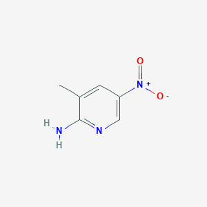 molecular formula C6H7N3O2 B021948 2-氨基-3-甲基-5-硝基吡啶 CAS No. 18344-51-9