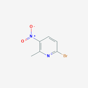 molecular formula C6H5BrN2O2 B021949 6-Bromo-2-methyl-3-nitropyridine CAS No. 22282-96-8