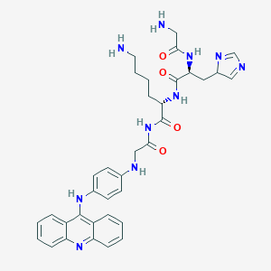 4-(9-Acridinylamino)-N-(glycyl-histidyl-lysyl-glycyl)aniline
