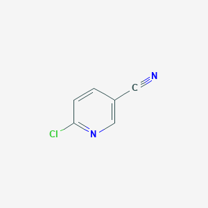 molecular formula C6H3ClN2 B021959 2-Chloro-5-cyanopyridine CAS No. 33252-28-7