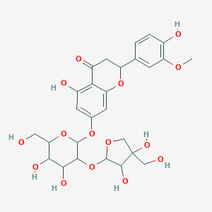 molecular formula C27H32O15 B219685 viscumneoside III CAS No. 118985-27-6