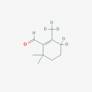 molecular formula C10H16O B021974 beta-Cyclocitral-d5 CAS No. 78995-98-9