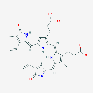 molecular formula C₃₃H₃₄N₄O₆ B022007 Biliverdin CAS No. 114-25-0