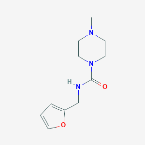 molecular formula C11H17N3O2 B220144 n-(Furan-2-ylmethyl)-4-methylpiperazine-1-carboxamide 