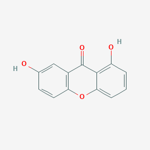 molecular formula C13H8O4 B022016 Euxanthone CAS No. 529-61-3