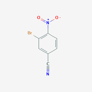 molecular formula C7H3BrN2O2 B022018 3-Bromo-4-nitrobenzonitrile CAS No. 102000-73-7