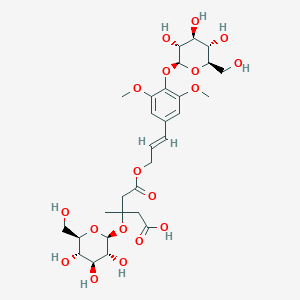 molecular formula C29H42O18 B220280 Tangshenoside I CAS No. 117278-74-7
