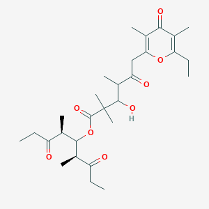 molecular formula C13H19BrO B220325 Baconipyrone C CAS No. 123003-47-4