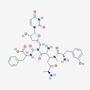 molecular formula C36H44N8O11 B220457 Pacidamycin 5 CAS No. 122855-43-0