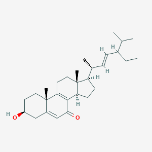 3-Hydroxy-24-ethylcholesta-5,8,22-trien-7-one